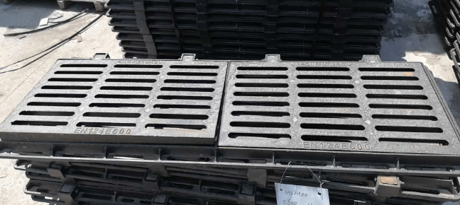 朝阳球墨铸铁连体双篦展示